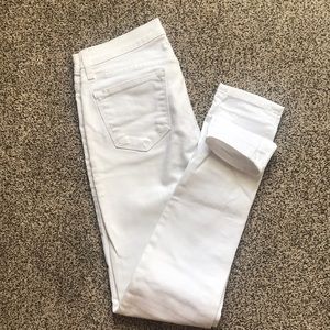 White Skinnies, like new!